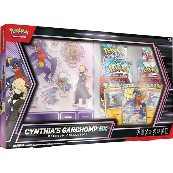 Pokémon TCG Cynthia's Garchomp ex Premium COLLECTİON