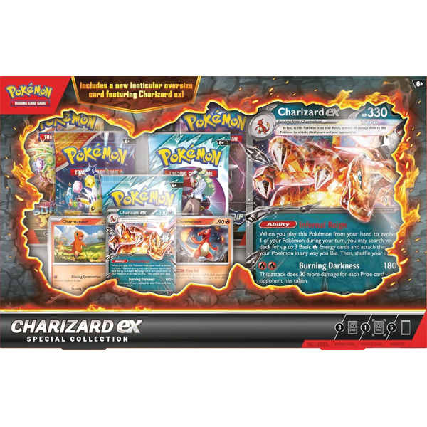 Pokémon Charizard Ex Special Collection Box