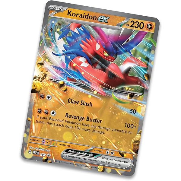 Pokémon TCG Slashing Legends Tin - Koraidon ex