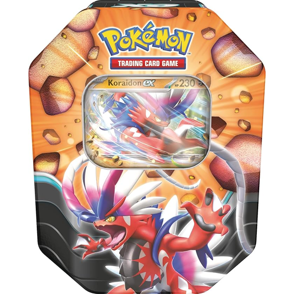 Pokémon TCG Slashing Legends Tin - Koraidon ex