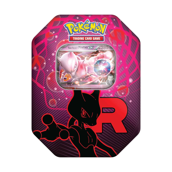 Pokémon TCG Team Rocket Tin Mewtwo EX