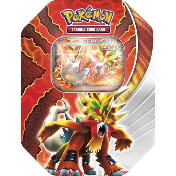Pokémon TCG Paradox Destinies Tin - Gouging Fire ex