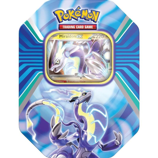 Pokémon TCG Paldea Legends Tin (Miraidon Ex)