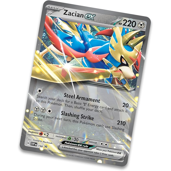 Pokémon TCG Slashing Legends Tin - Zacian ex